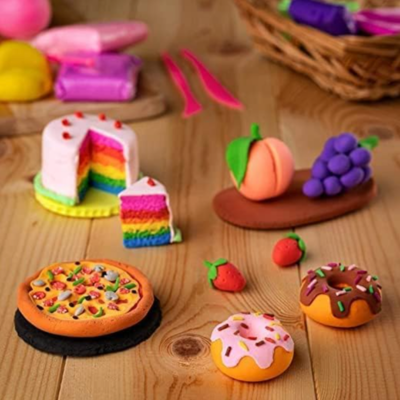 Air Dry Clay for fun activity time for kids - (Pack of 12 colours)