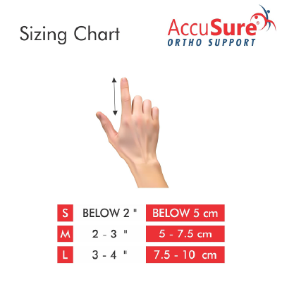 AccuSure Frog Finger Splint