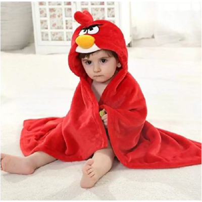 BABYZONE Ultra Soft Bathrobe Baby Wrapper Cum Bath Towel For