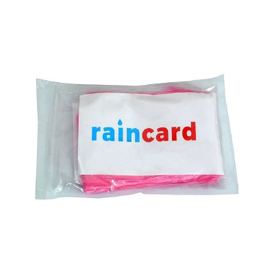 BELOXY Unisex Disposable Rain Card for Emergency Use