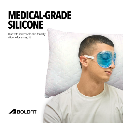 BoldHealth Cooling Eye Gel Mask for Dark