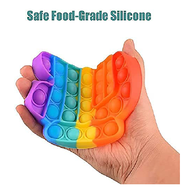 BONIRY pop it Fidget Toys Toy Set its Rainbow poppit