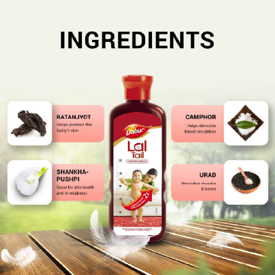 Dabur Lal Tail : Ayurvedic Baby Massage Oil