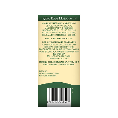 Figaro Baby Massage Oil