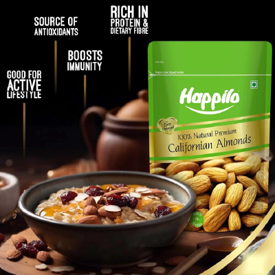 Happilo Premium Natural Californian Almonds
