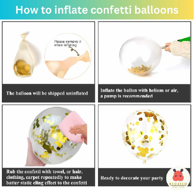 KIDZILO 54 Pcs Birthday Decoration Kit