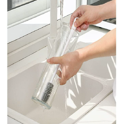 Long Handle Silicone Bottle Cleaning Brush