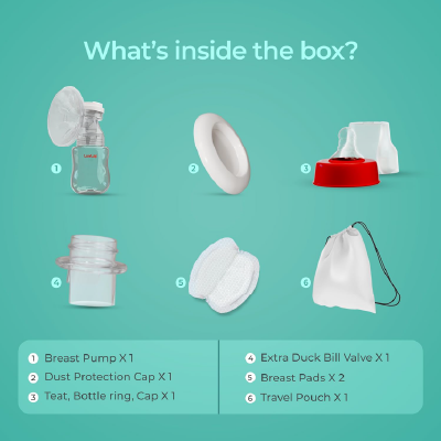 LuvLap Comfy Manual Breast Pump