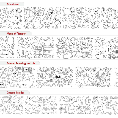 MANAKI ENTERPRISE Drawing Paper Roll for Kids