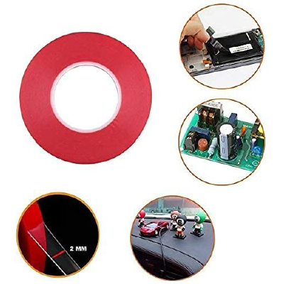 Mario-XPT 130 Double-Sided Red Polyester Tape