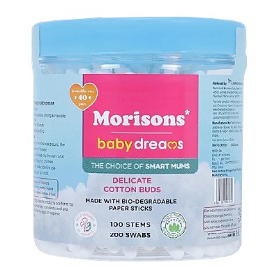 Morisons Baby Dreams Cotton Buds