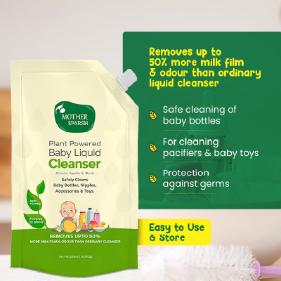 Mother Sparsh Natural Baby Liquid Cleanser