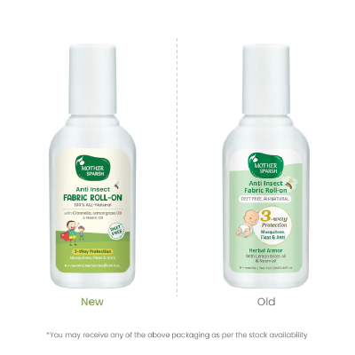 Mother Sparsh Natural Mosquito Repellent Fabric Roll-on for Babies