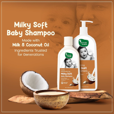 Mother Sparsh Milky Soft Baby Shampoo