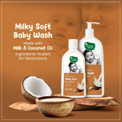Mother Sparsh Milky Soft Baby Wash