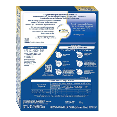 NAN PRO Stage 2 Follow-Up Formula Milk Powder