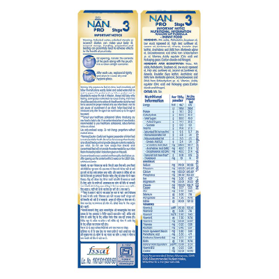 NAN PRO Stage 3 Follow-Up Formula Milk Powder