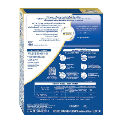 NAN PRO Stage 4 Follow-Up Formula Milk Powder