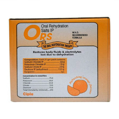 ORS PROLYTE ORANGE FLAV SACHET