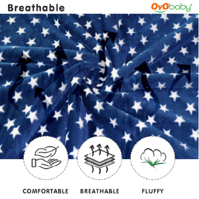 OYO BABY Soft Fleece Baby Blanket