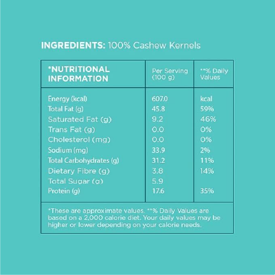 Open Secrets Premium Cashews