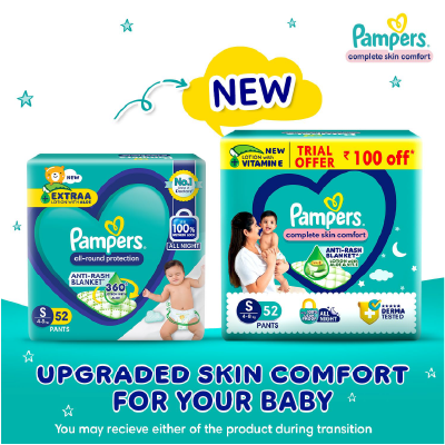 Pampers Complete Skin Comfort Pants