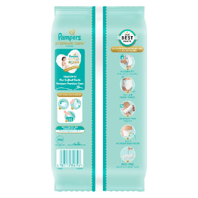 Pampers Premium care, 360 Cottony Softness_S M (4 pieces)