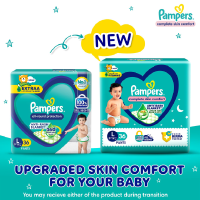 Pampers Complete Skin Comfort Pants