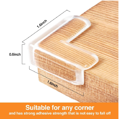 Sifoz Pack of 12 Silicon Corner Protector