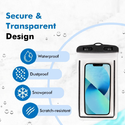 SKYCELL Waterproof Mobile Phone Pouch Rain Cover