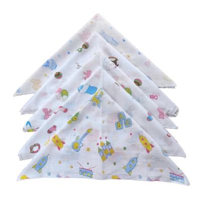 Trance Home Linen Super Soft 100% Cotton Thin Malmal Face Towels