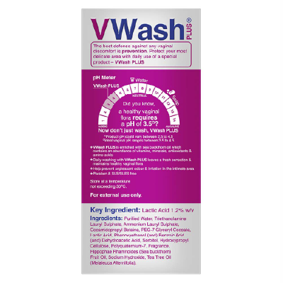VWash Plus Expert Intimate Hygiene