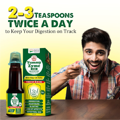 Healing Pharma - Yummy Zyme Digestive Enzyme Syrup