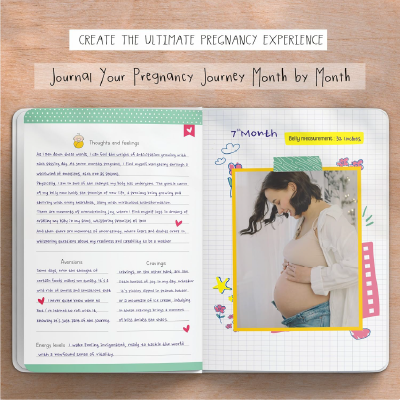 Bump to Baby : A Pregnancy Book to Capture Every Milestone of Mom & Baby’s 9-Month Journey