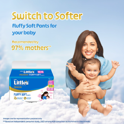 Little's Premium New Born Baby Diaper Pants Style (NB)