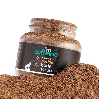 mCaffeine Exfoliating Coffee Body Scrub Powder