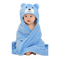 AAKRITI Ultra Soft Bathrobe Baby Wrapper Cum Bath Towel For Boys, Girls, (78Cm X 78Cm, 0-6 Months ||Highly Absorbent 100% Zero Twist Gental On Skin -Pack of 1Pc (Blue)