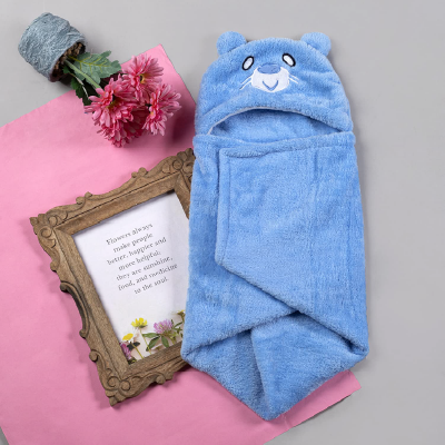 AAKRITI Ultra Soft Bathrobe Baby Wrapper Cum Bath Towel For Boys, Girls