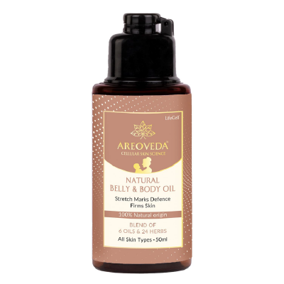 AreoVeda Natural Body & Belly Oil