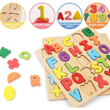 Chocozone Wooden Learning Educational Game Board