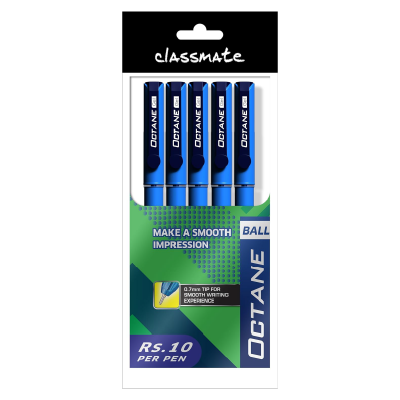 Classmate Octane- Blue Ball Pens