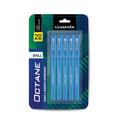 Classmate Octane- Blue Ball Pens