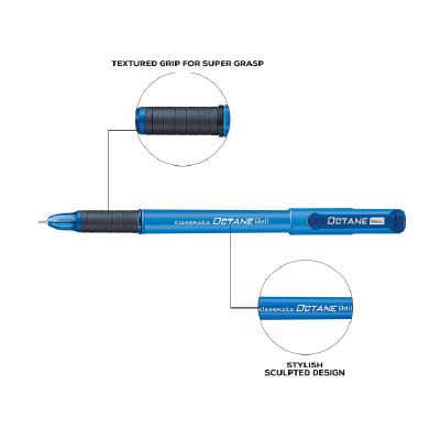 Classmate Octane- Blue Ball Pens
