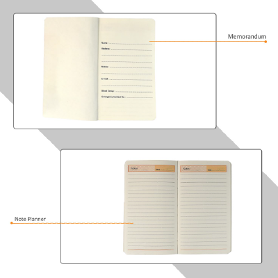 Cubic A7 Leatherite Journal Notebook