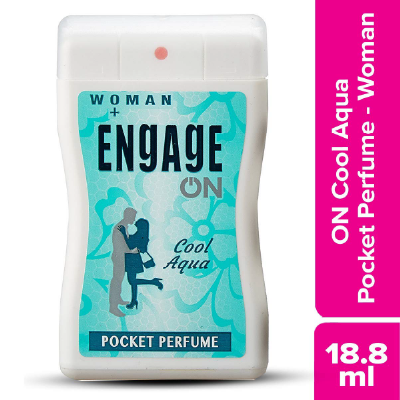 Engage ON Cool Aqua Pocket Perfume For Women