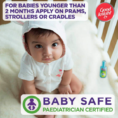 Good knight 100% Natural Mosquito Repellent Fabric Roll-On