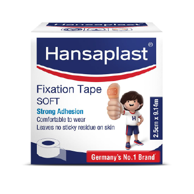 Hansaplast Soft Fixation Tape for Wound Dressing