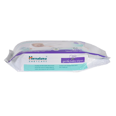 Himalaya Gentle Baby Wipes, 72 Wipes,White