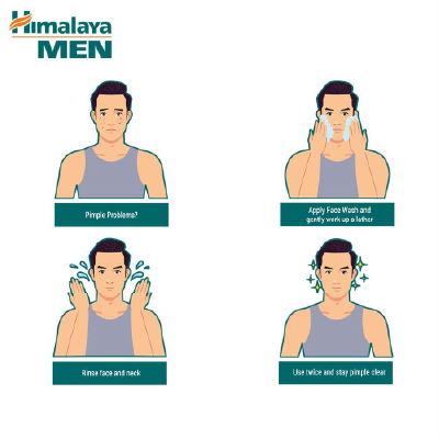 Himalaya Men Pimple Clear Neem Face Wash