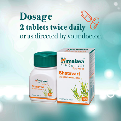 Himalaya Pure Herbs Shatavari Women's Wellness Tablets